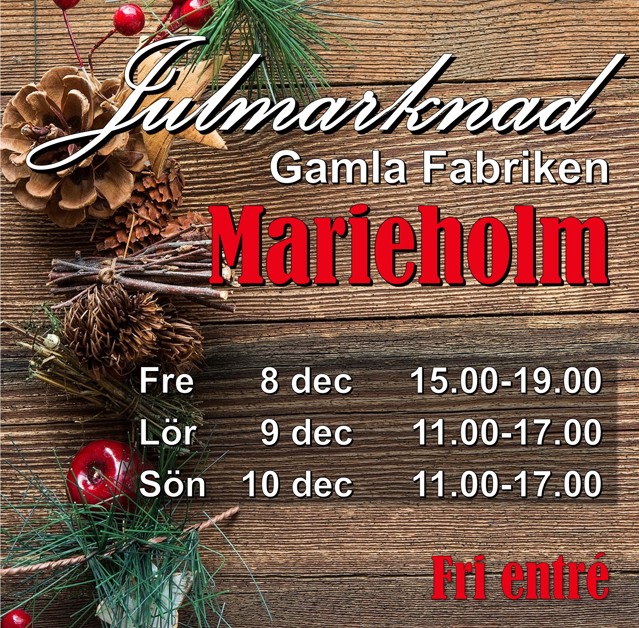 Affisch Julmarknad Kvadrat 2023